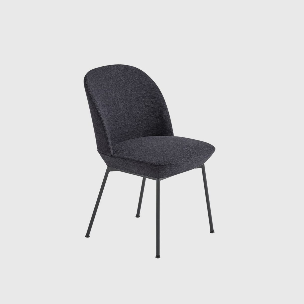 Oslo Side Chair - Ocean 601 & Black