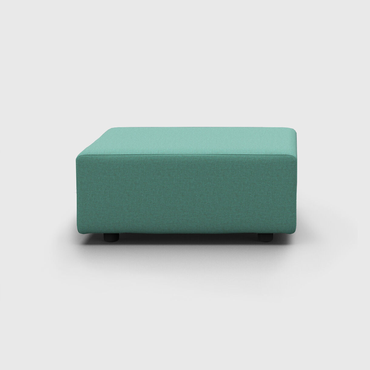 Polder Ottoman, Fabric Mix - Sea Green