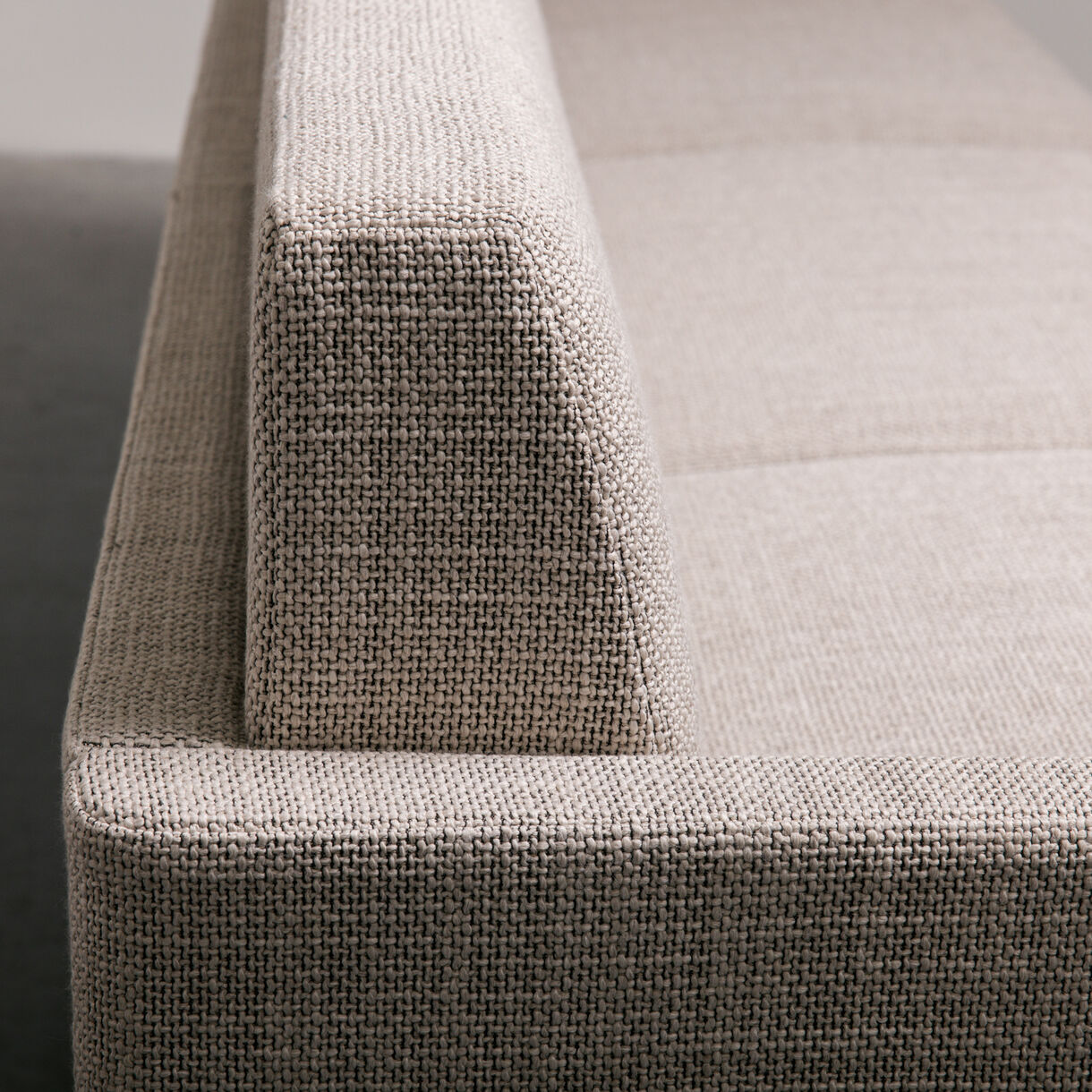 Tuxedo Component Sofa, Capri Stone