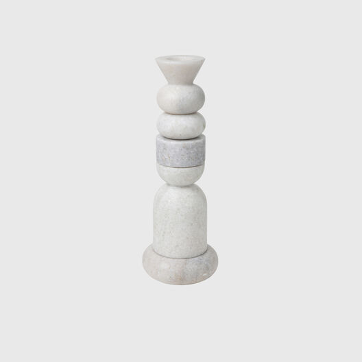 Stone Stacking Candleholder