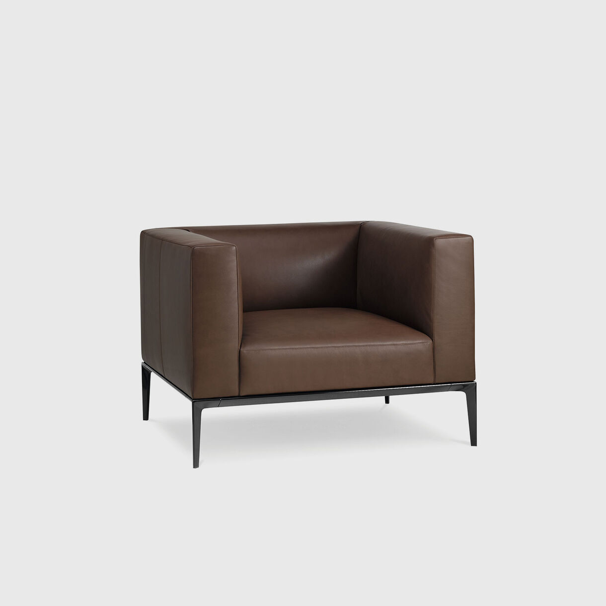 Jaan 781 Armchair, Brown Leather