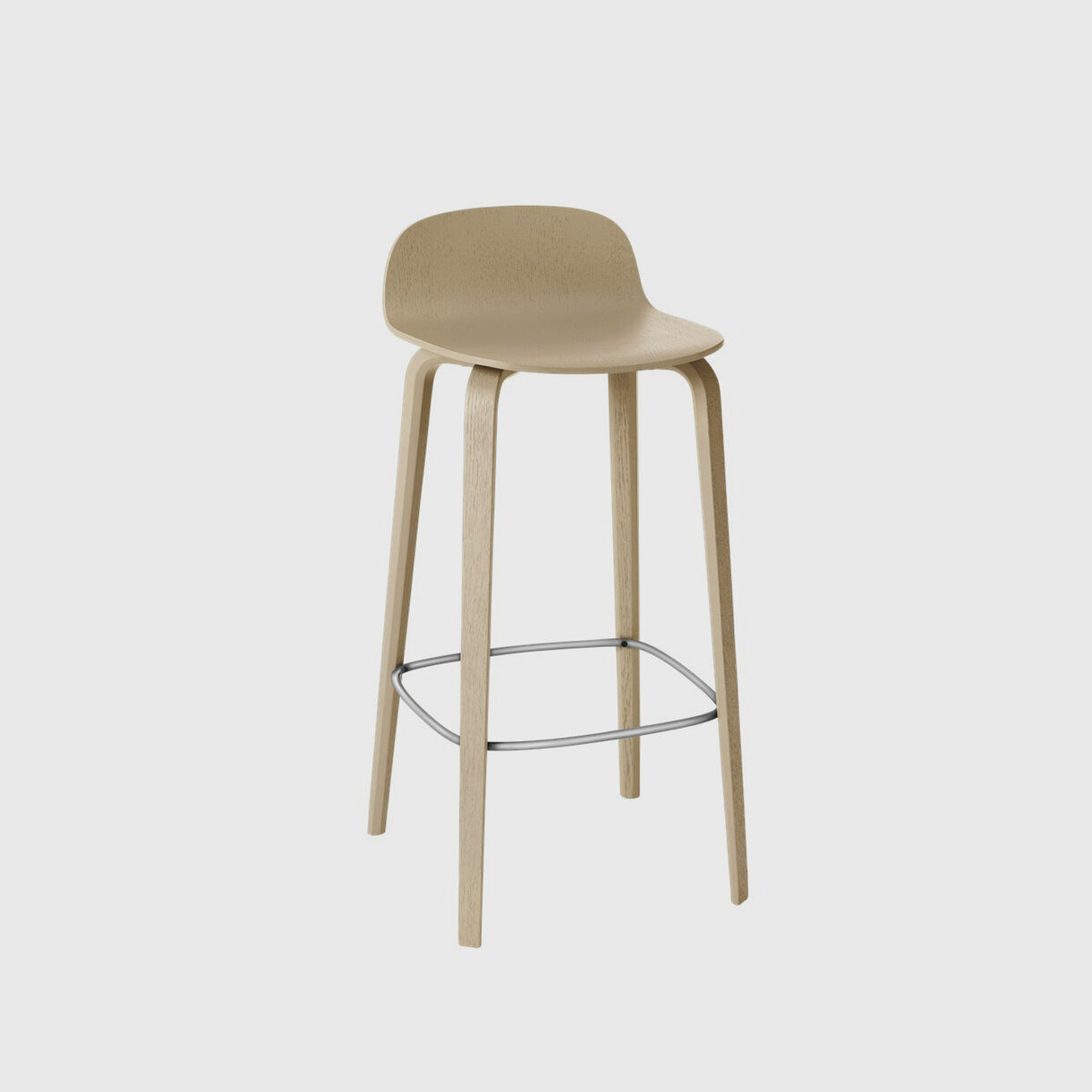 Visu Bar Stool, Oak