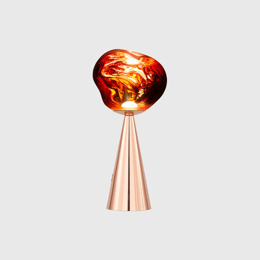 Melt Small Portable Lamp, Copper