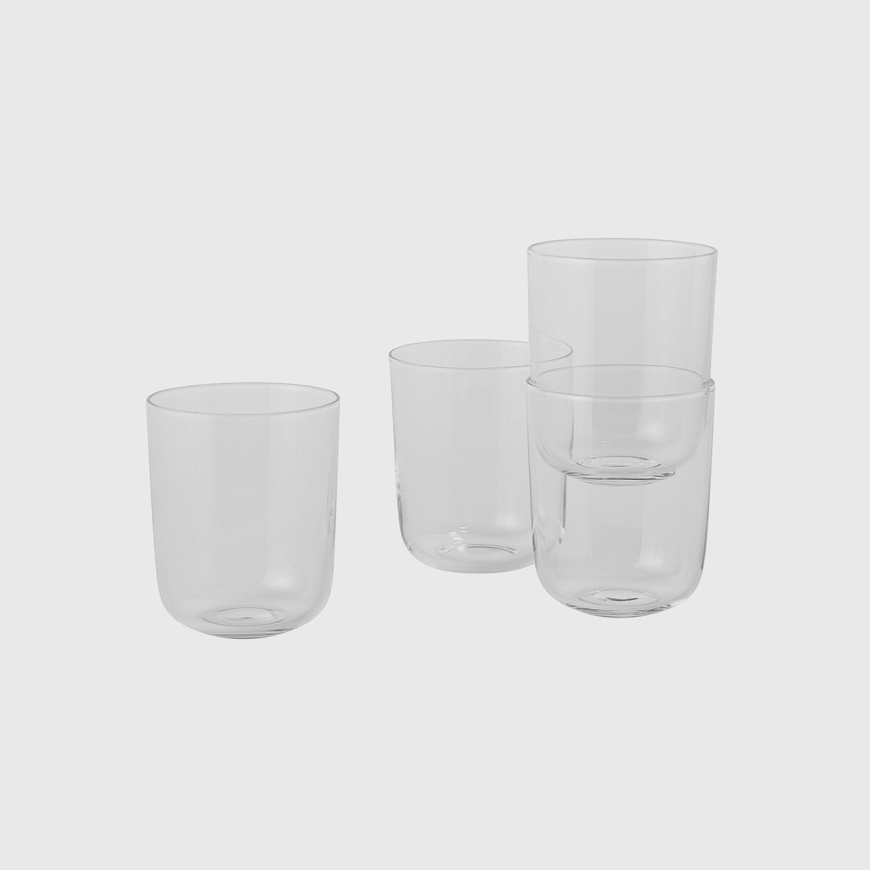 Corky Tall Glasses, Clear