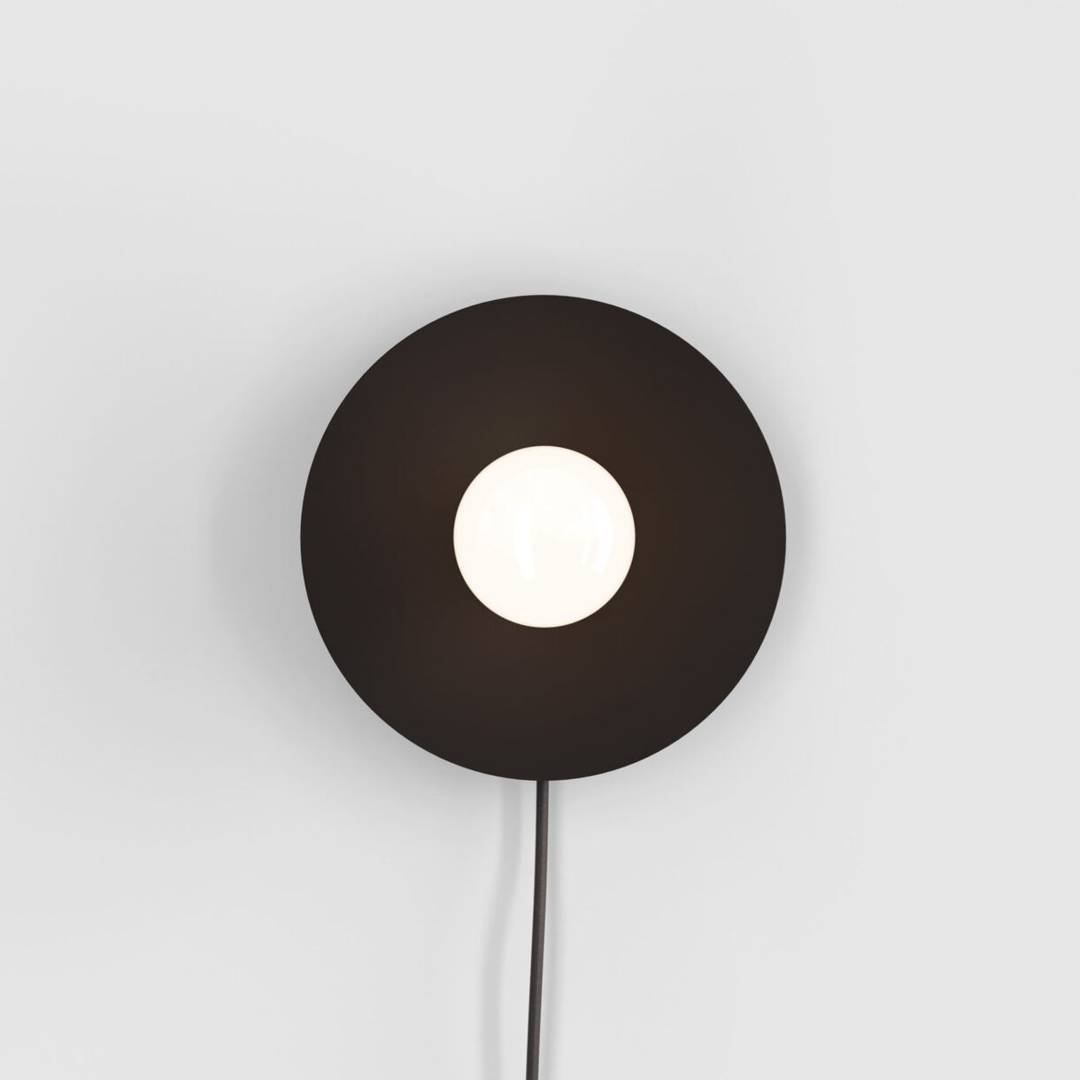Dot 03 Wall Lamp, Softwire, Black
