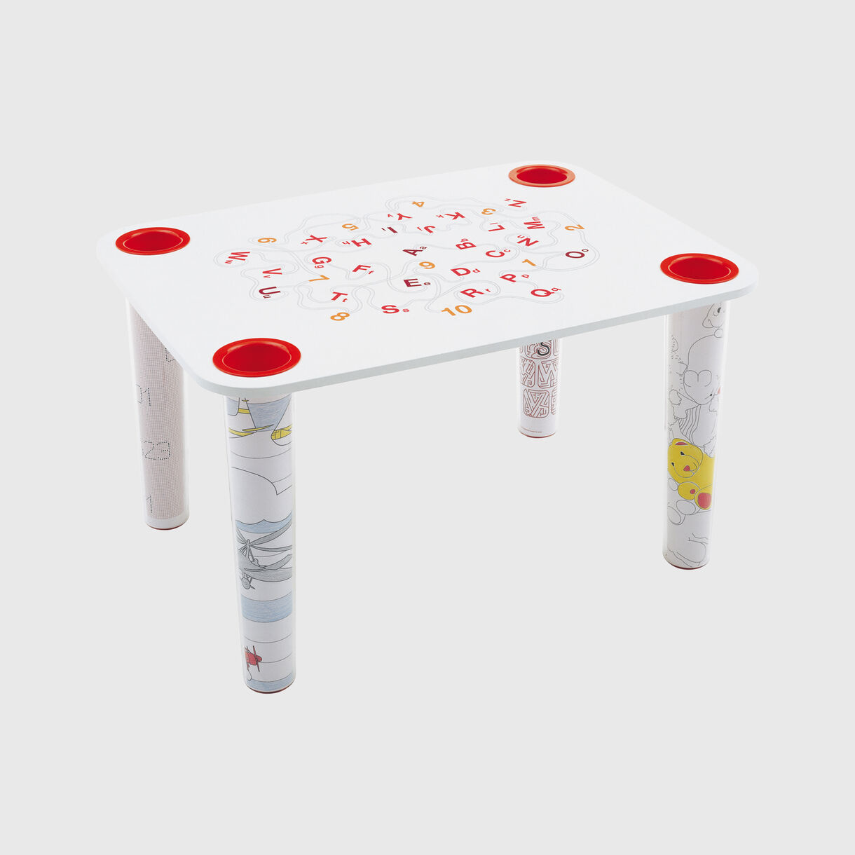 Little Flare Table, White