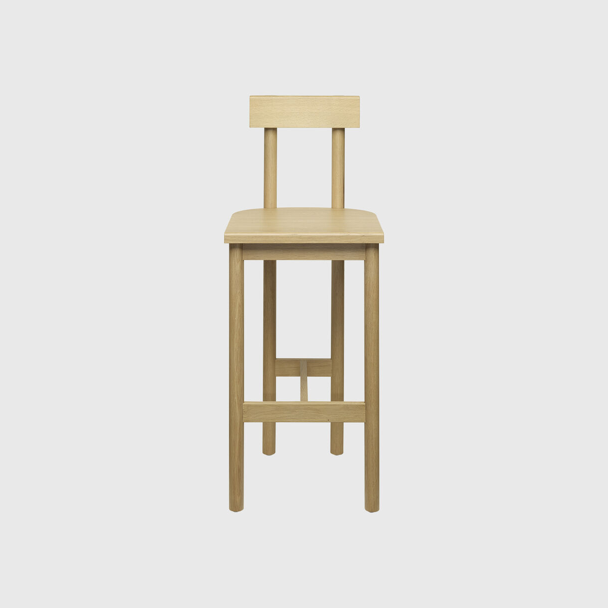 Gamar Stool, Oak