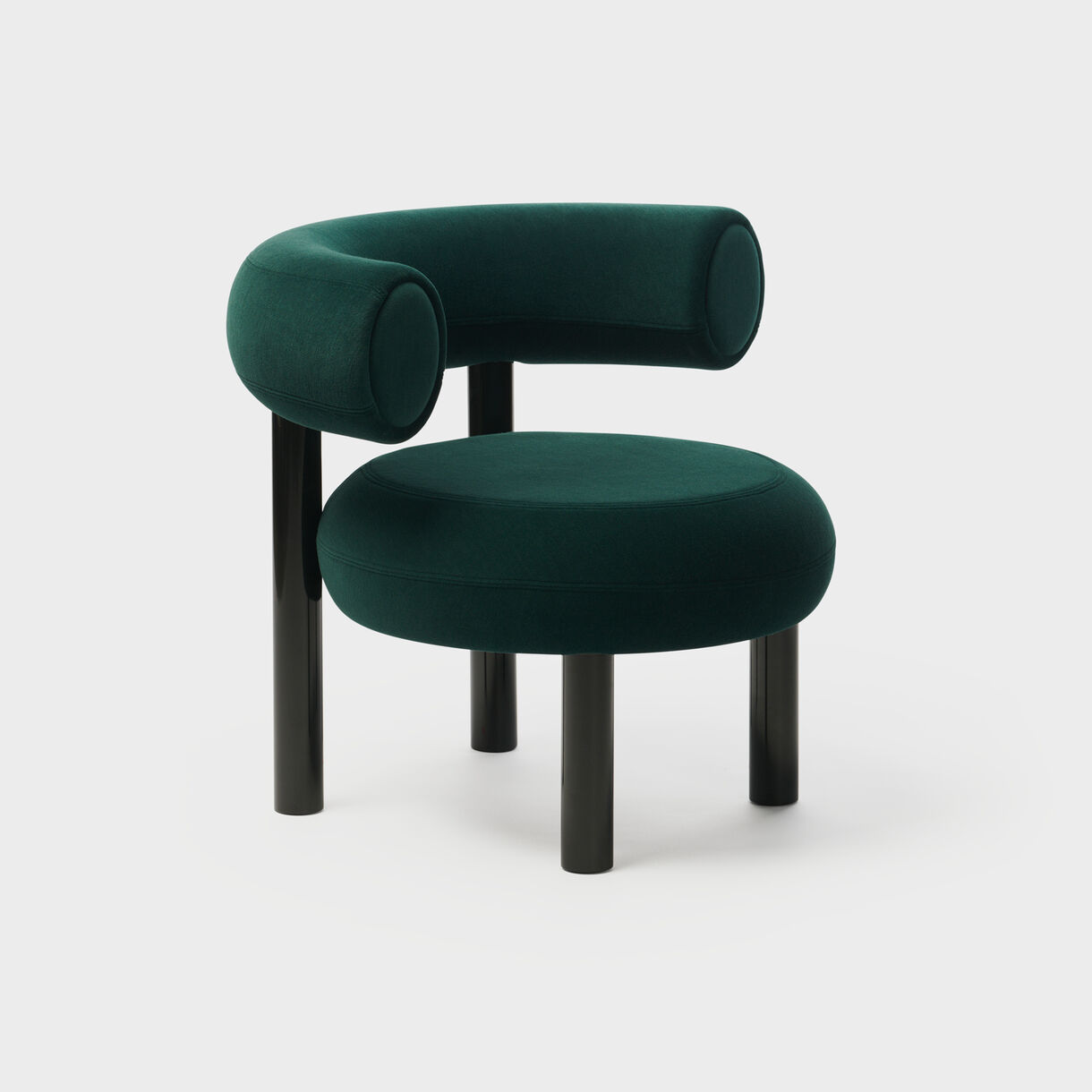 Fat Lounge Chair, Gentle 2 - Dark Green