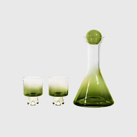 Tank Wine Gift Set, Green