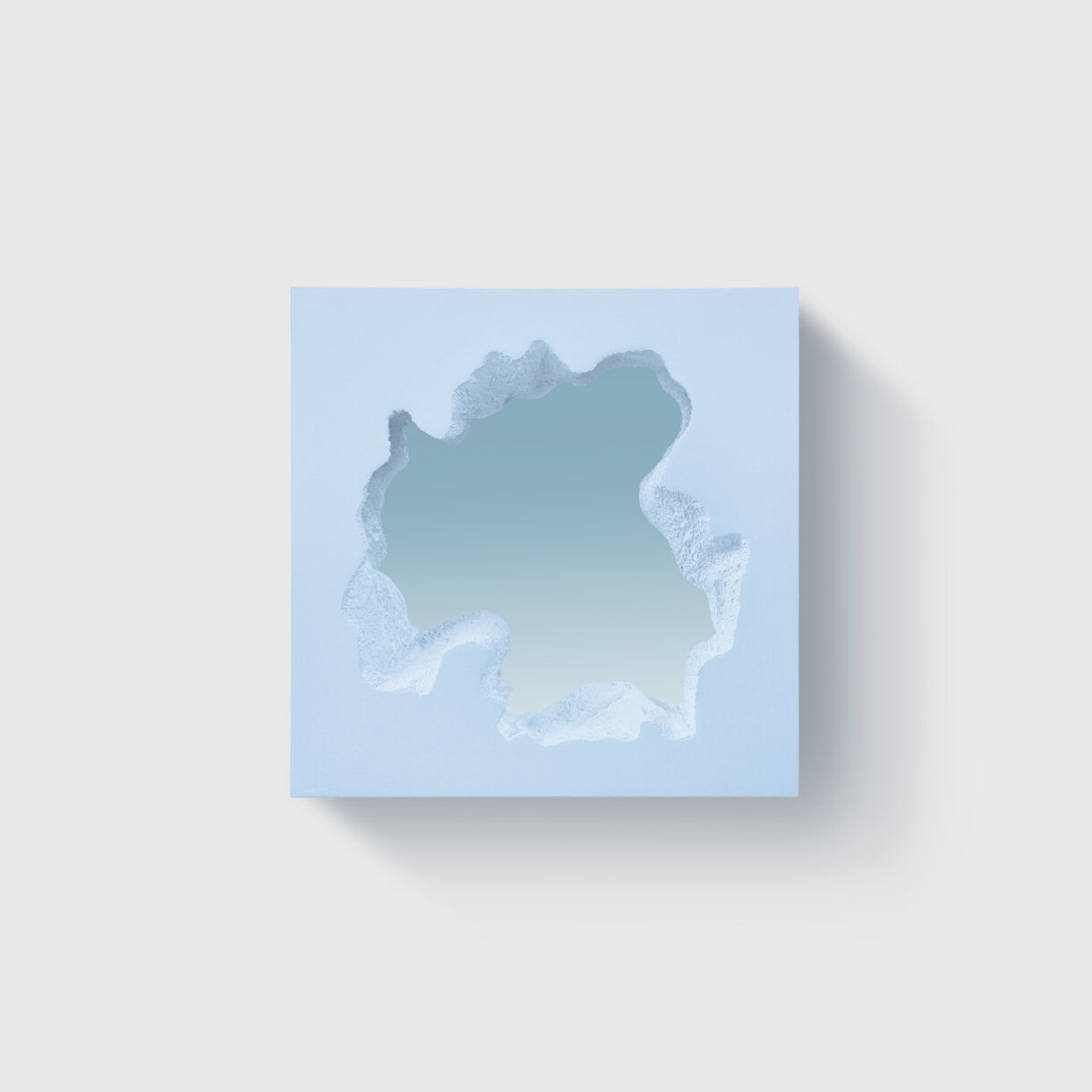 Broken Square Mirror, Blue Edition