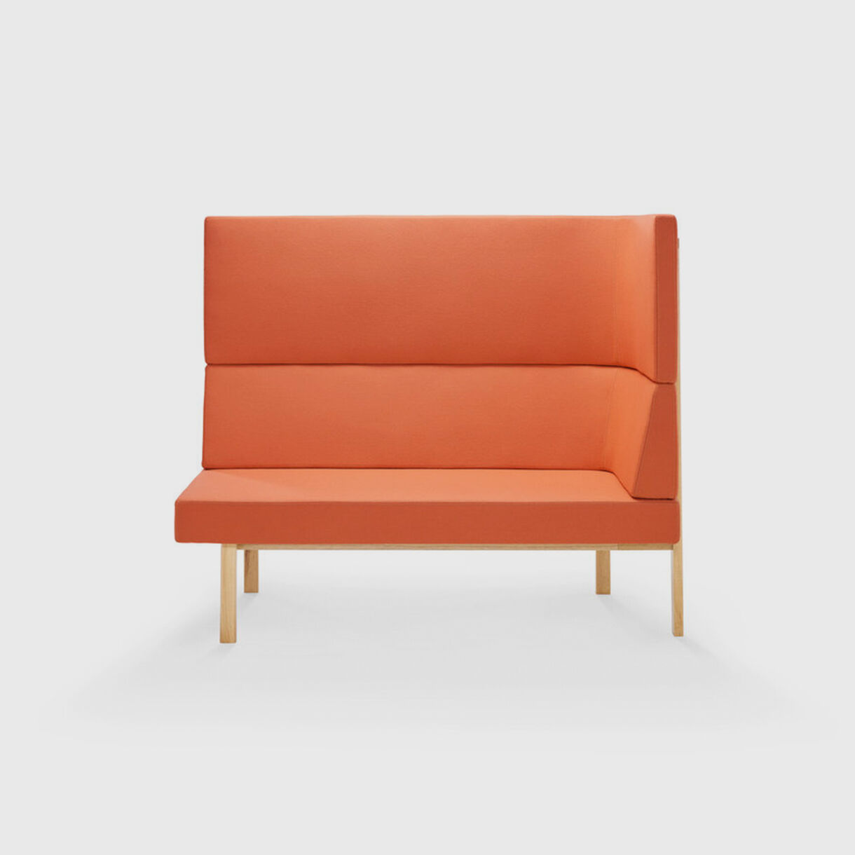 Homework Highback Chaise Lounge, Orange