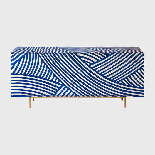 Inky Dhow 3 Door Cabinet