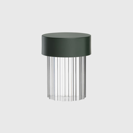 Last Order Fluted Portable Table Lamp