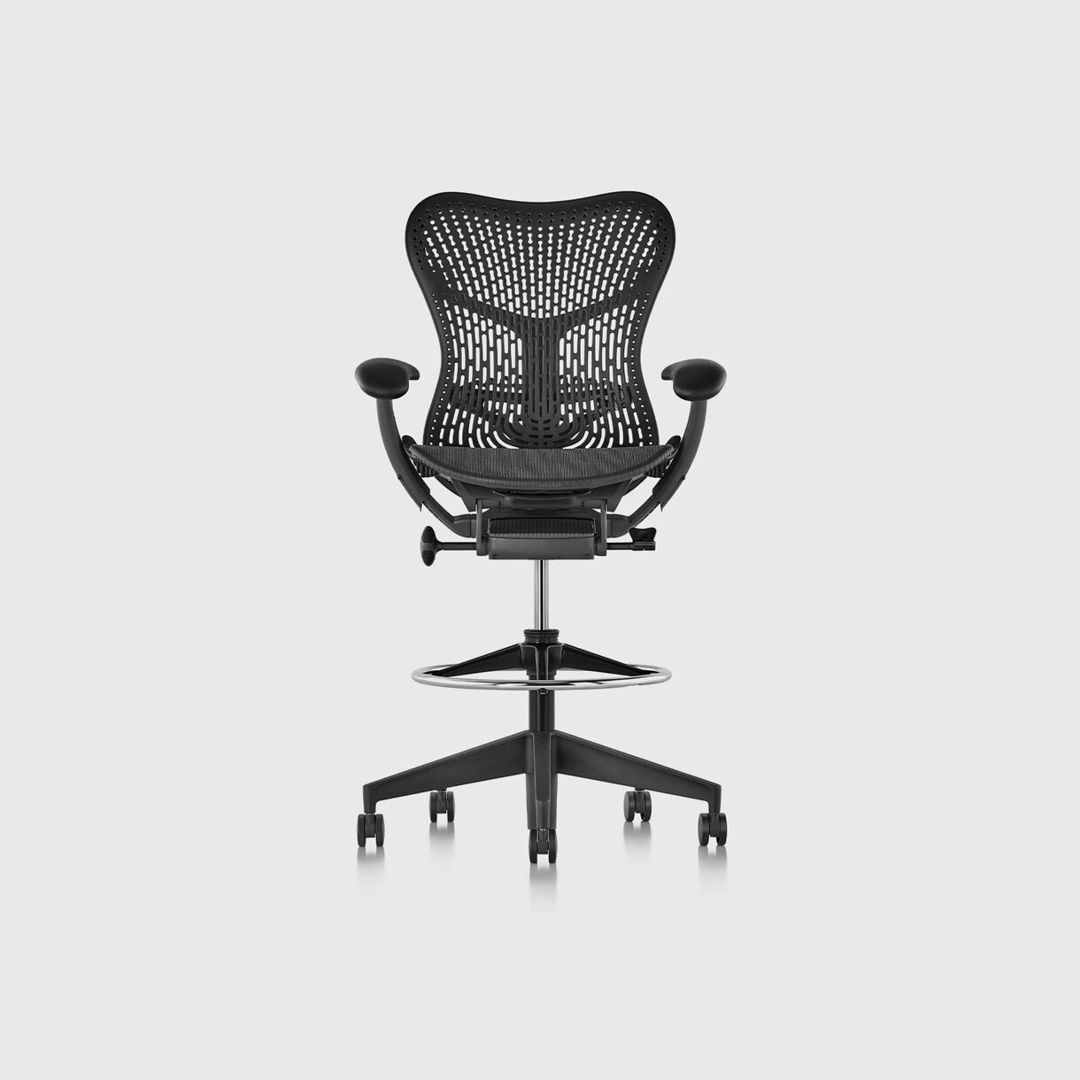 Mirra 2 Stool, TriFlex Back, Graphite