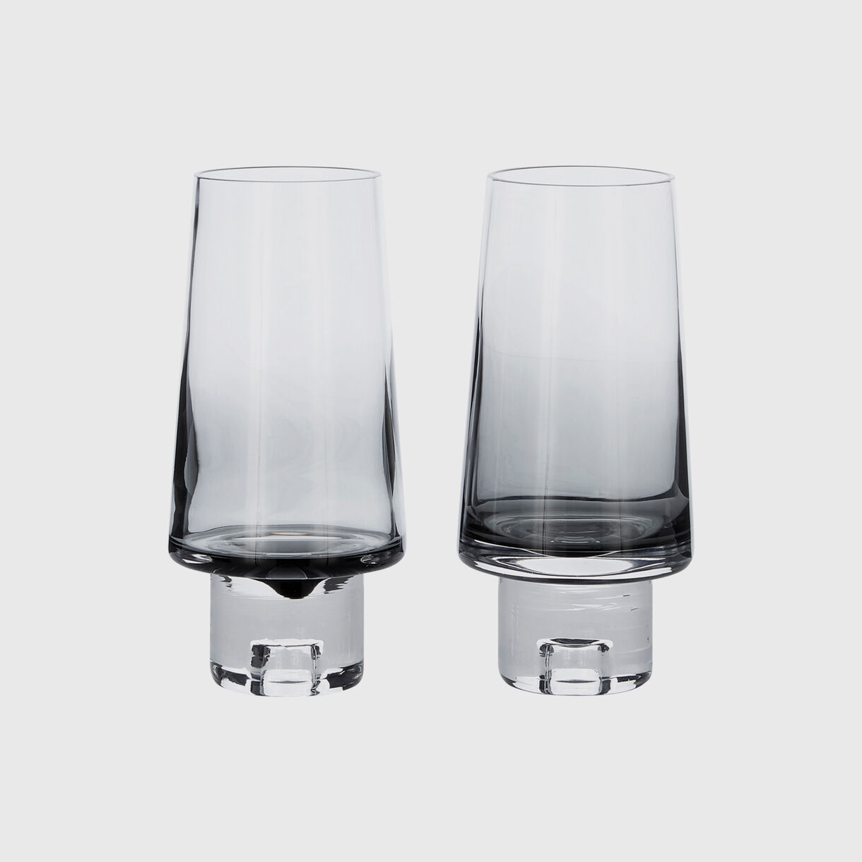 Tank High Ball Glasses, Black