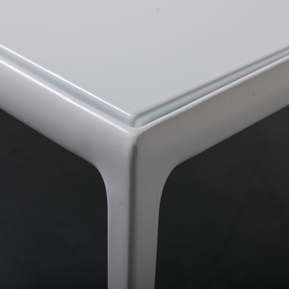 1966 Dining Table, 2280 x 965, White