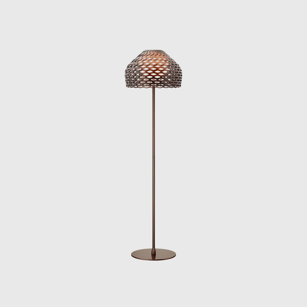 Tatou Floor Lamp, Ochre Grey