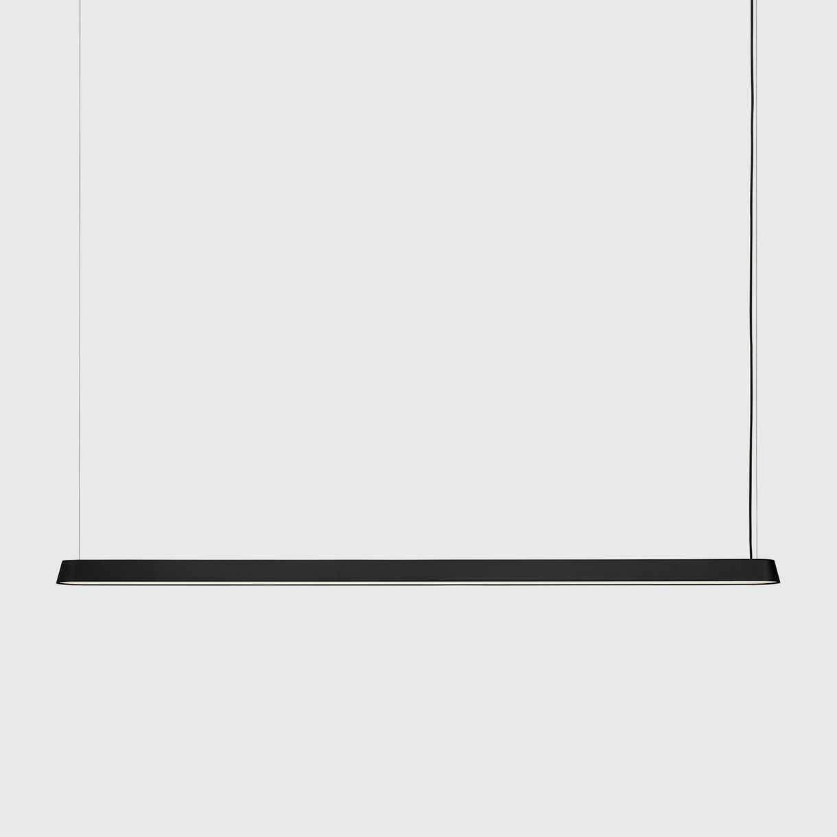 Linear Pendant Lamp, Large, Black