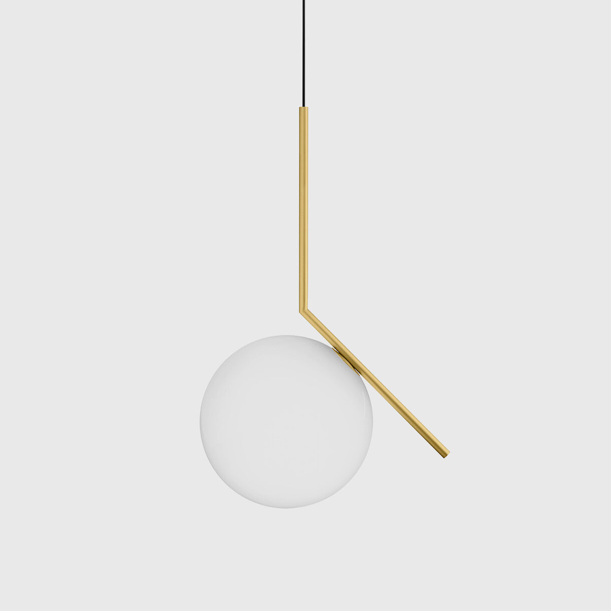 IC Suspension Lamp S2, Brass