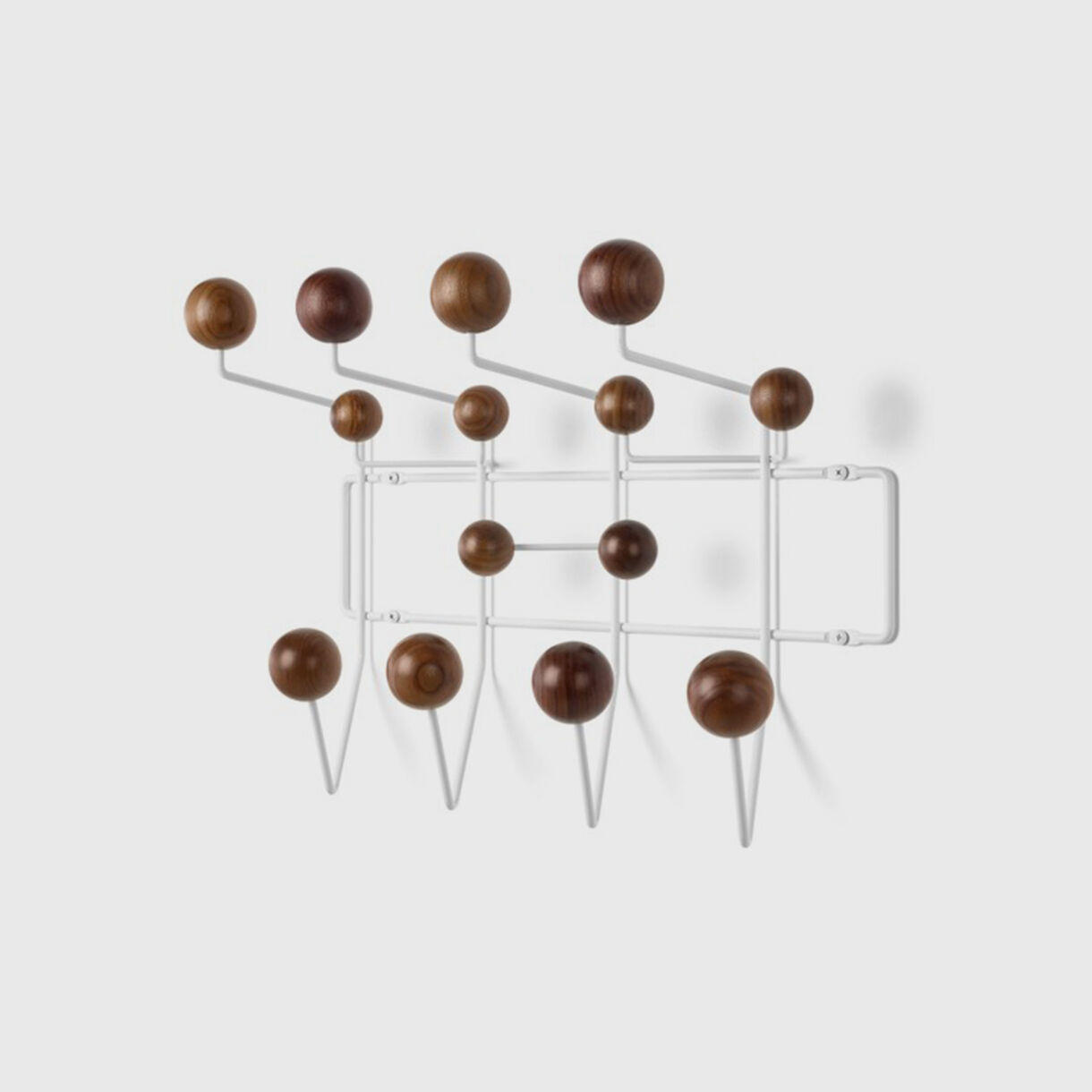 Eames Hang-It-All, Walnut & White