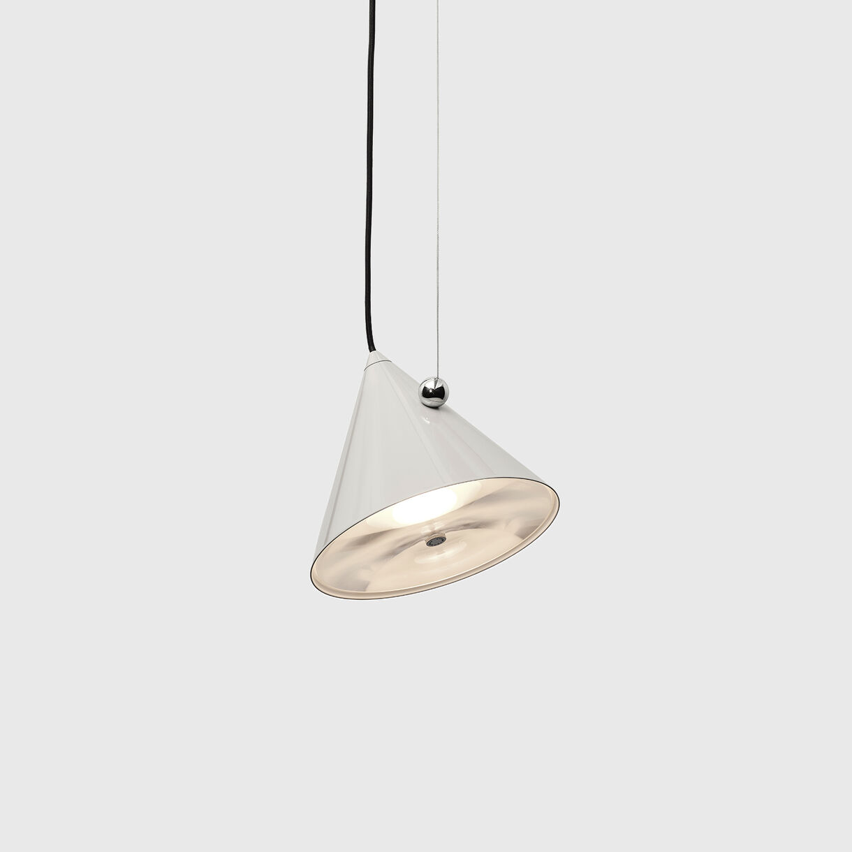 Pose Pendant Light, Putty, Small
