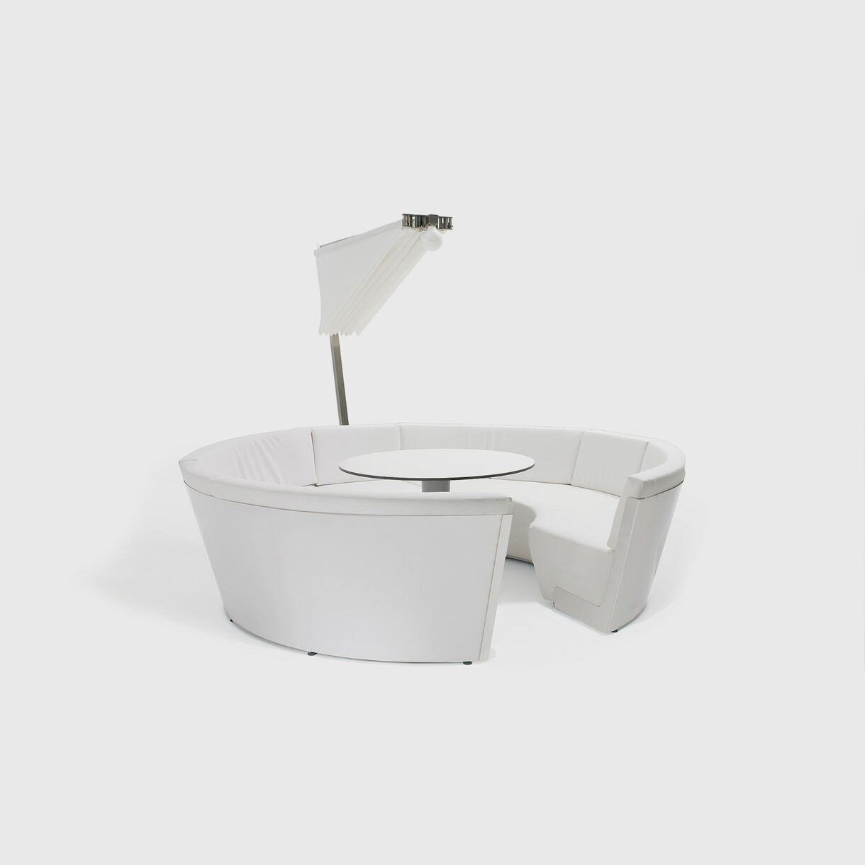 Kosmos Outdoor Lounge, 8 Seater with Parasol