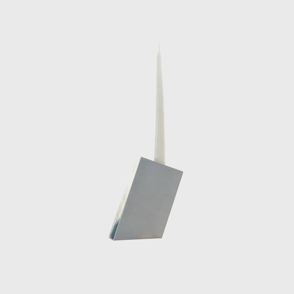 Silhouette Candleholder, Rectangular, Aluminium