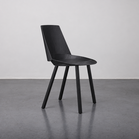 Houdini Side Chair, Black