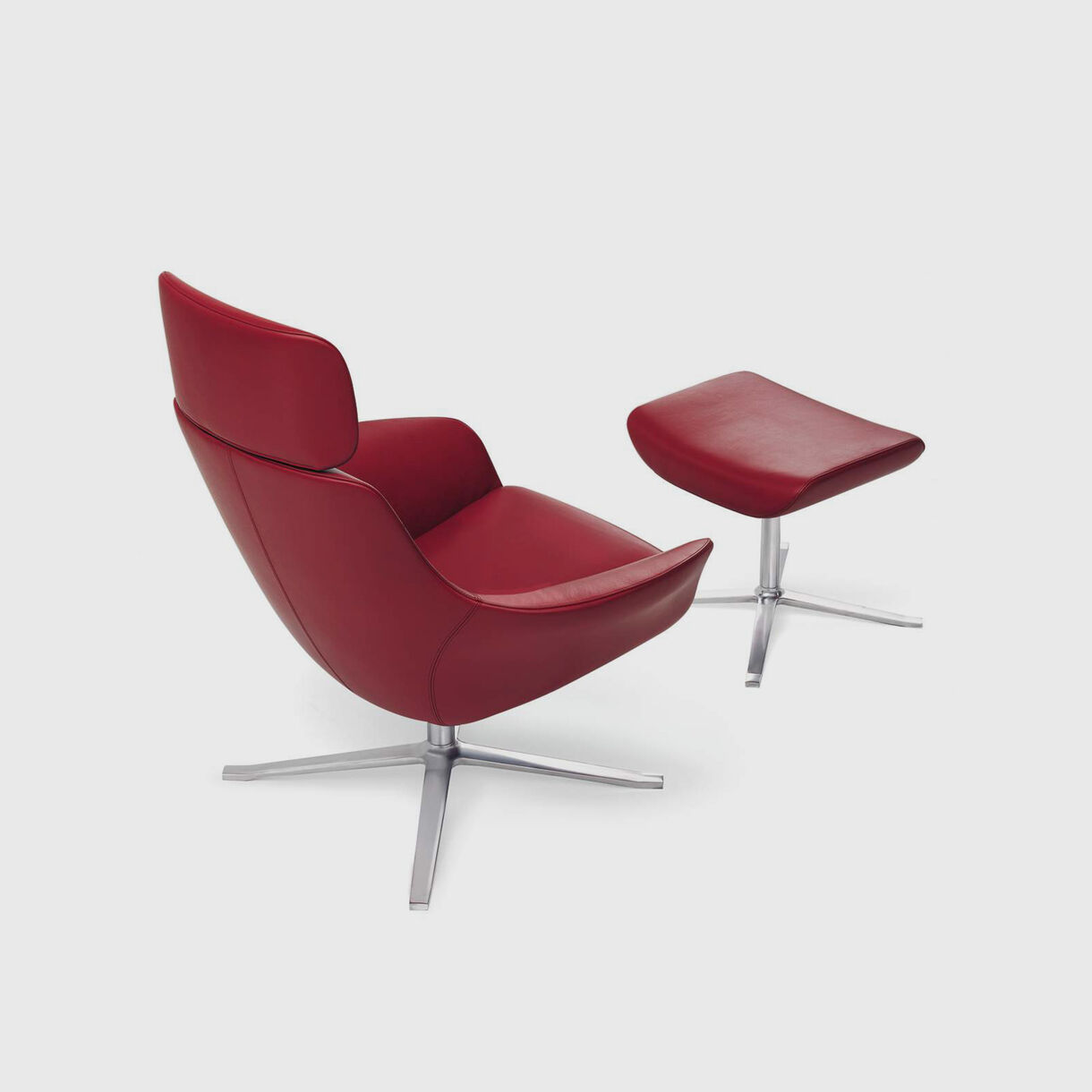Walter Knoll Oscar Lounge Chair Living Edge