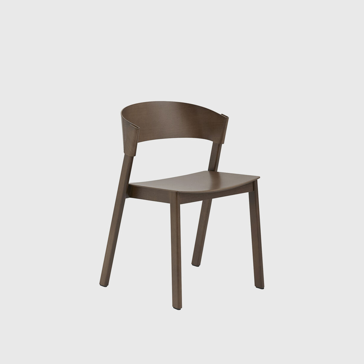 Cover Side Chair, Dark Brown