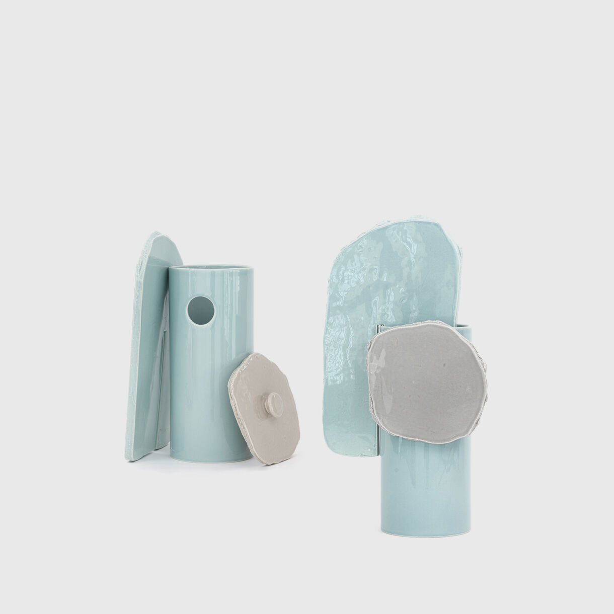 Decoupage Vase, Feuille