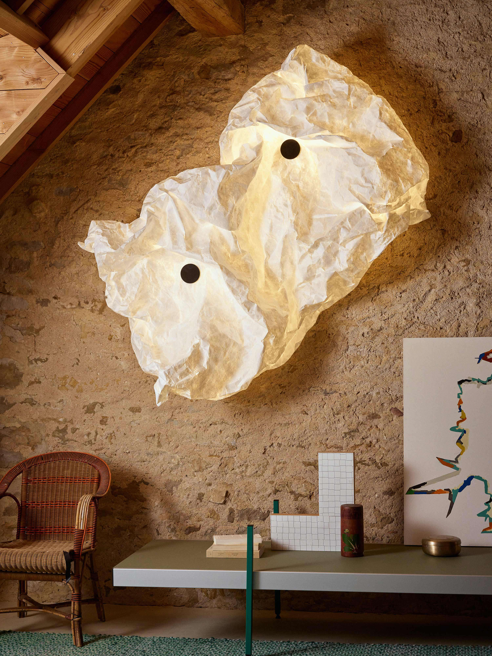Maap Wall 2 installed by Flos