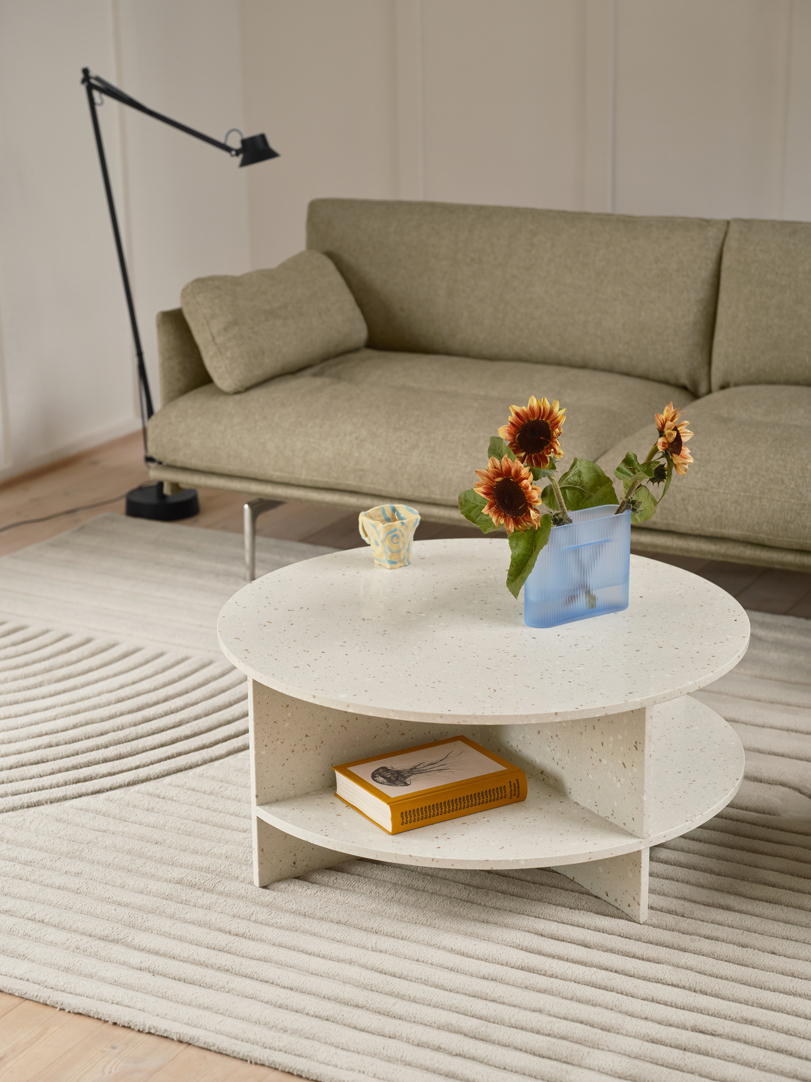 Muuto interior exploring light, colour and texture