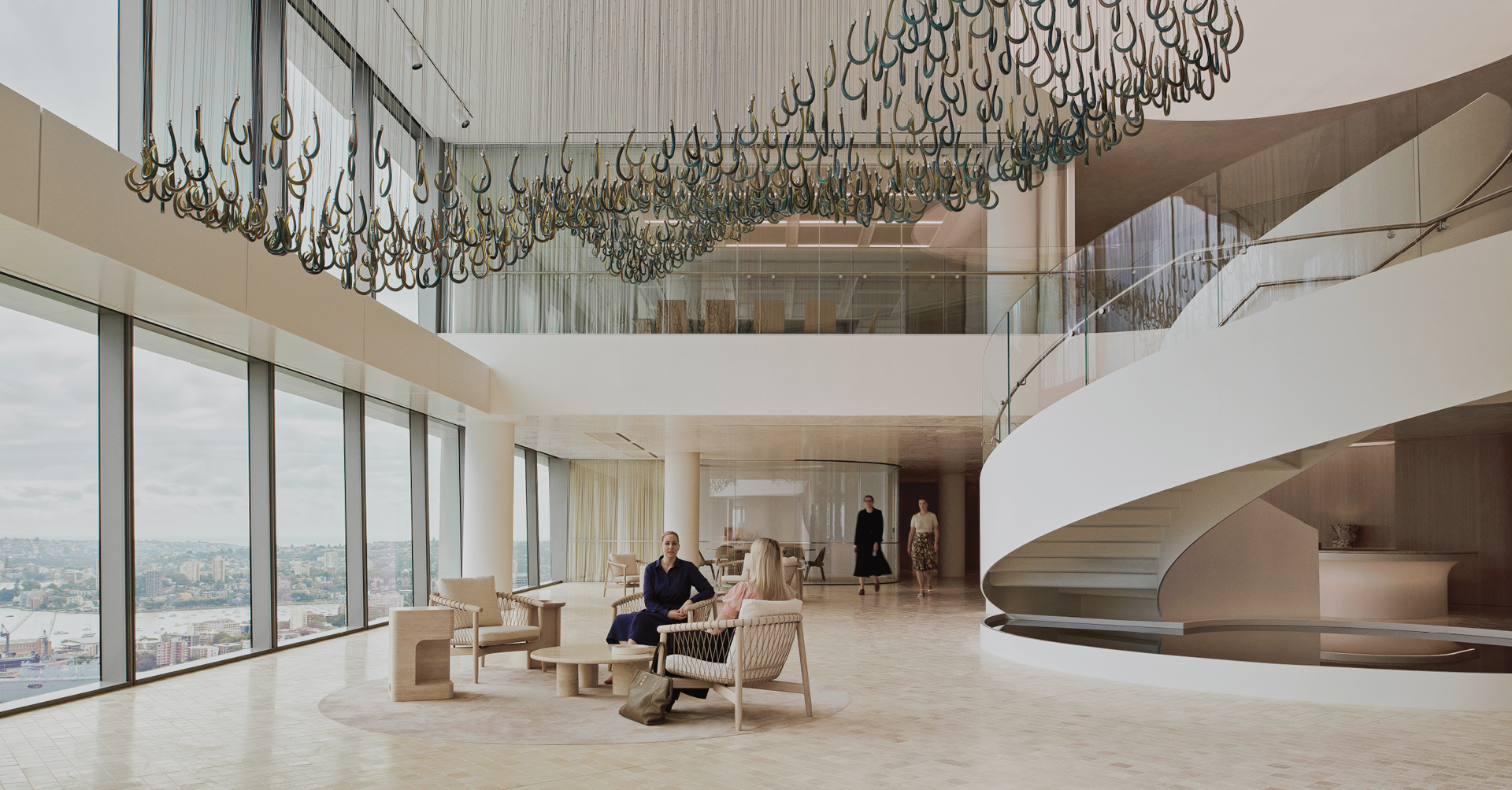 Luxe Lobby Design for Corrs Chambers Westgarth