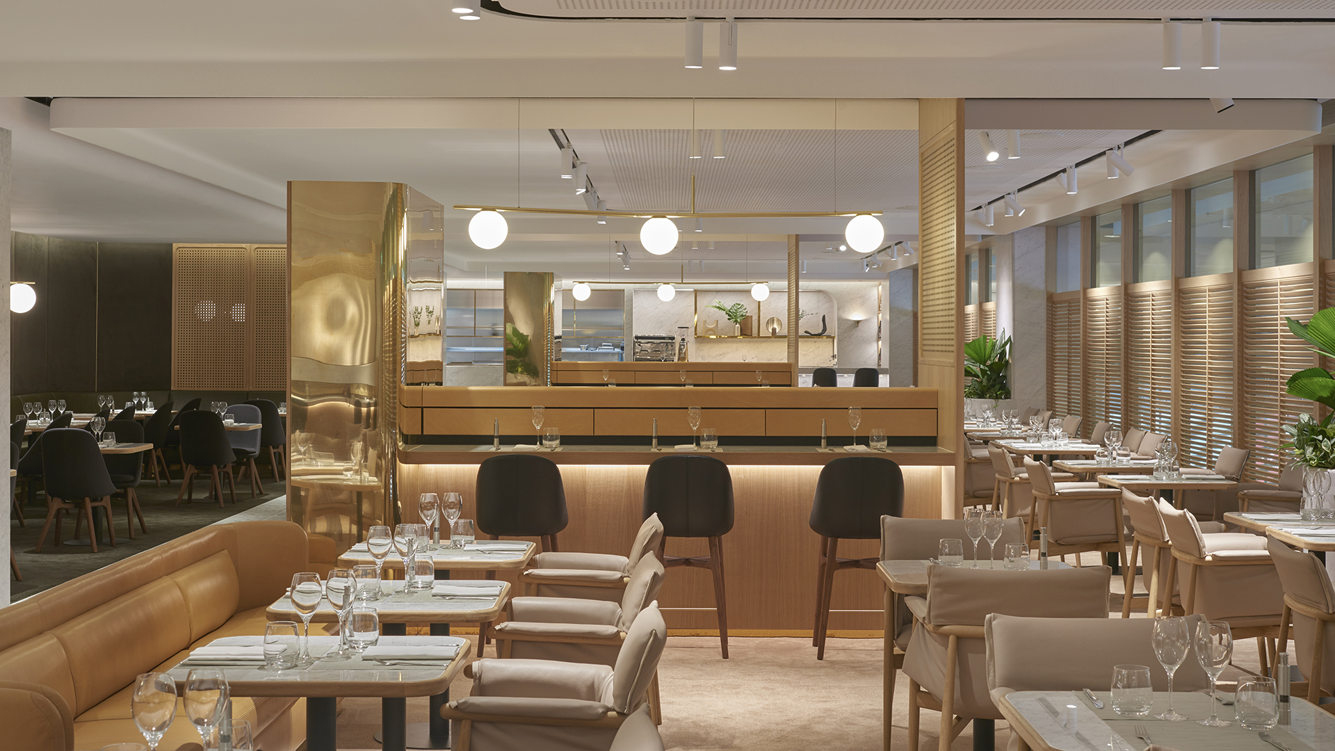 Caon Studio designs Qantas First Lounge