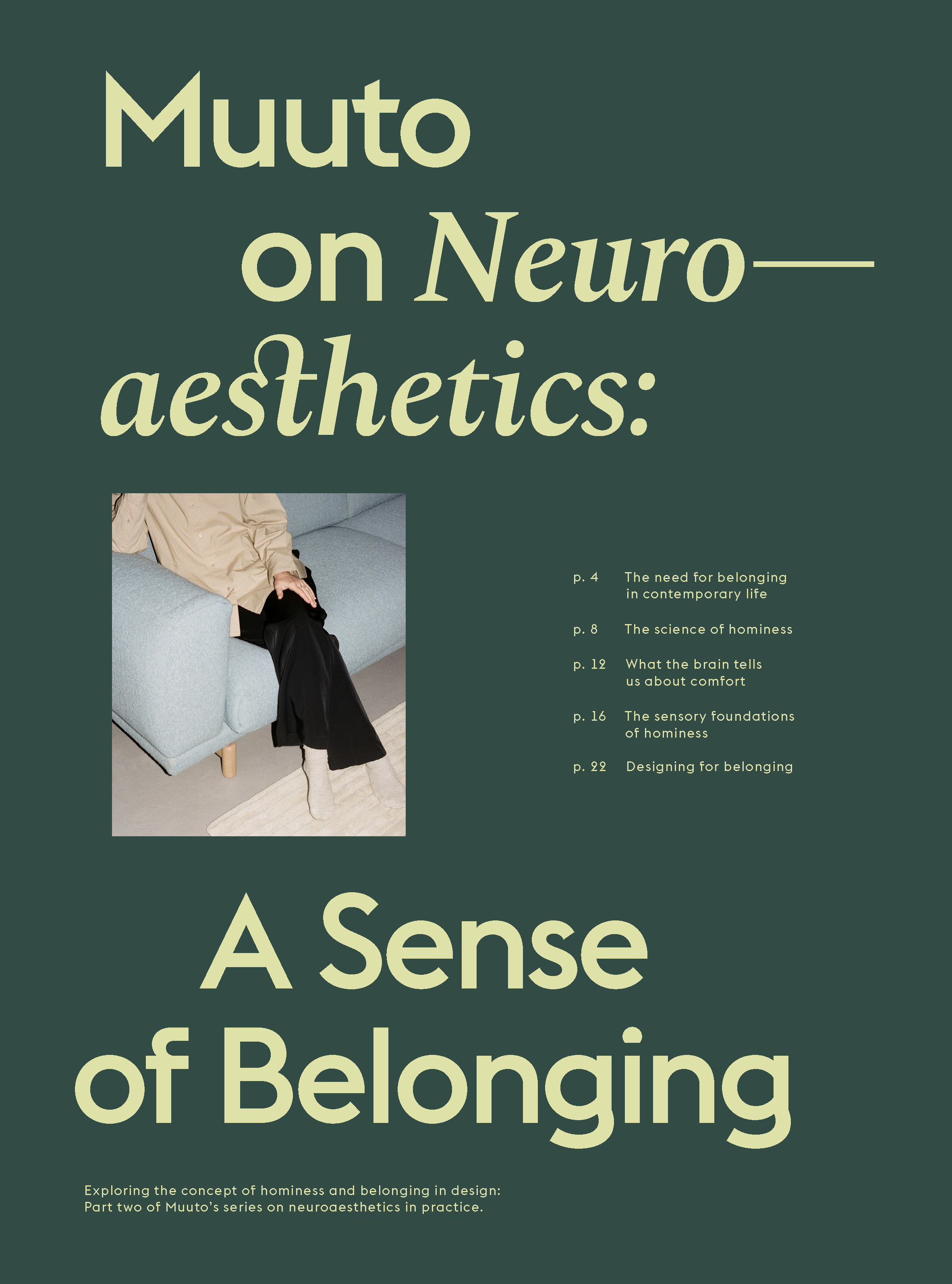 A Sense of Belonging by Muuto