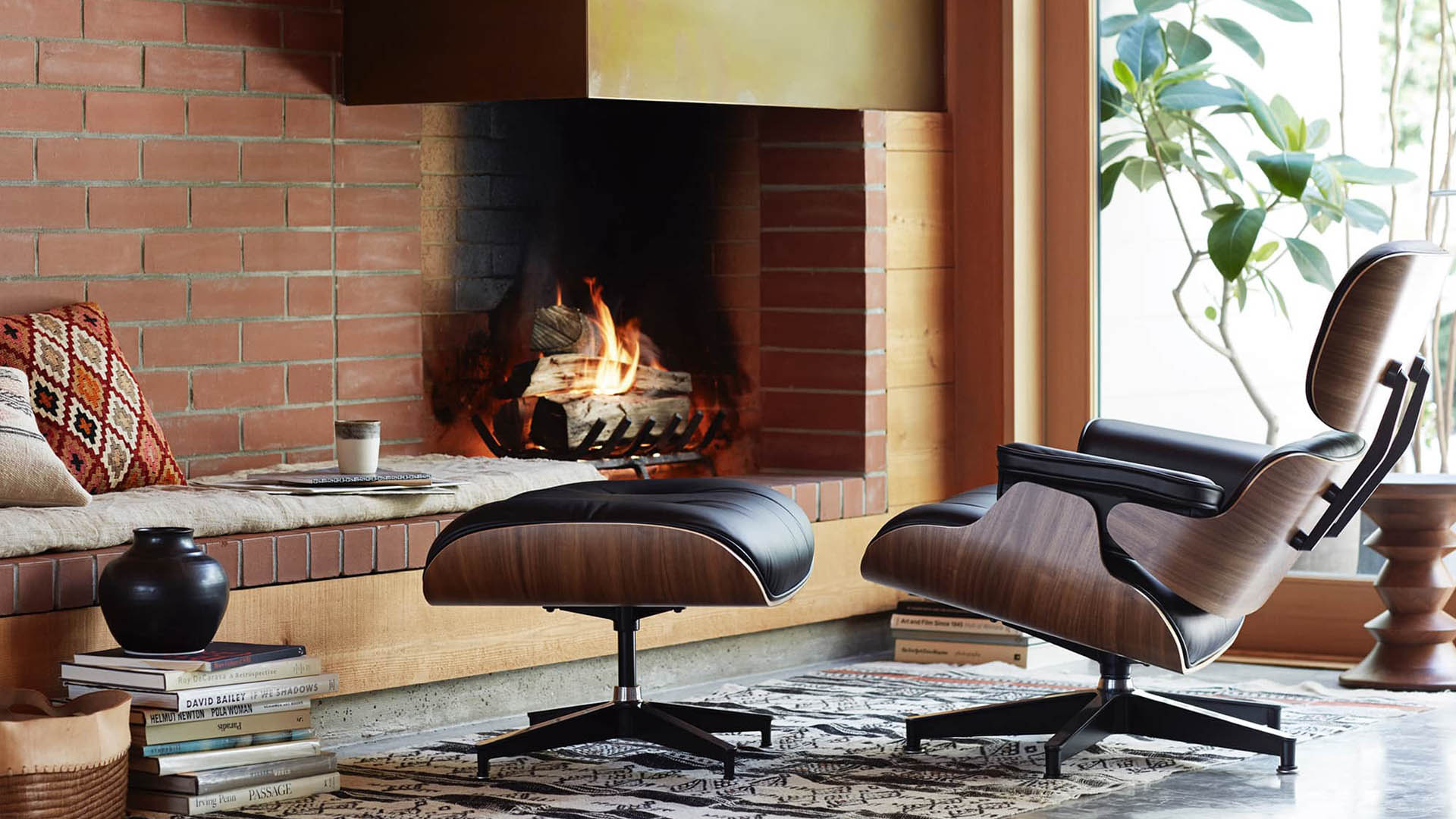 Eames Lounge and Ottoman