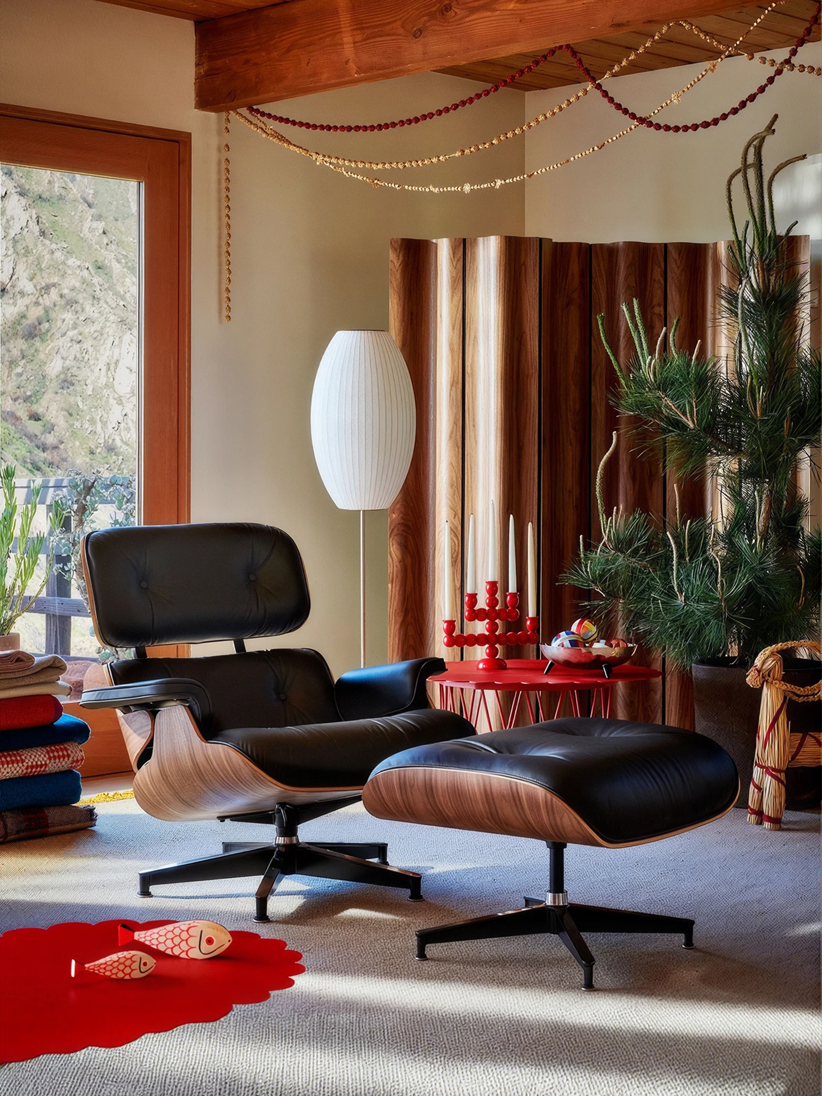 Eames Lounge and Ottoman by Herman Miller