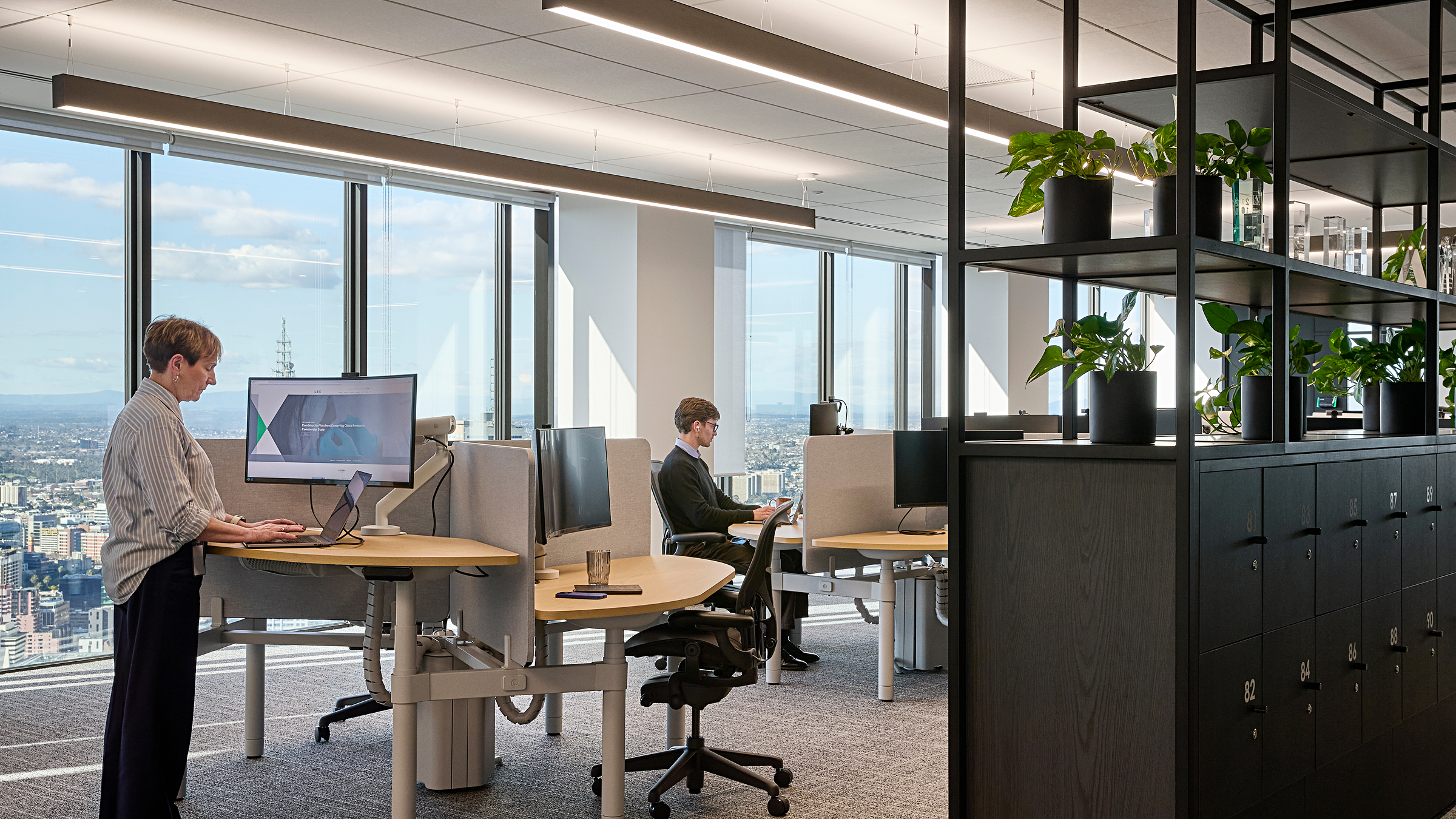 LEK Consulting Melbourne workplace by Linear Designs