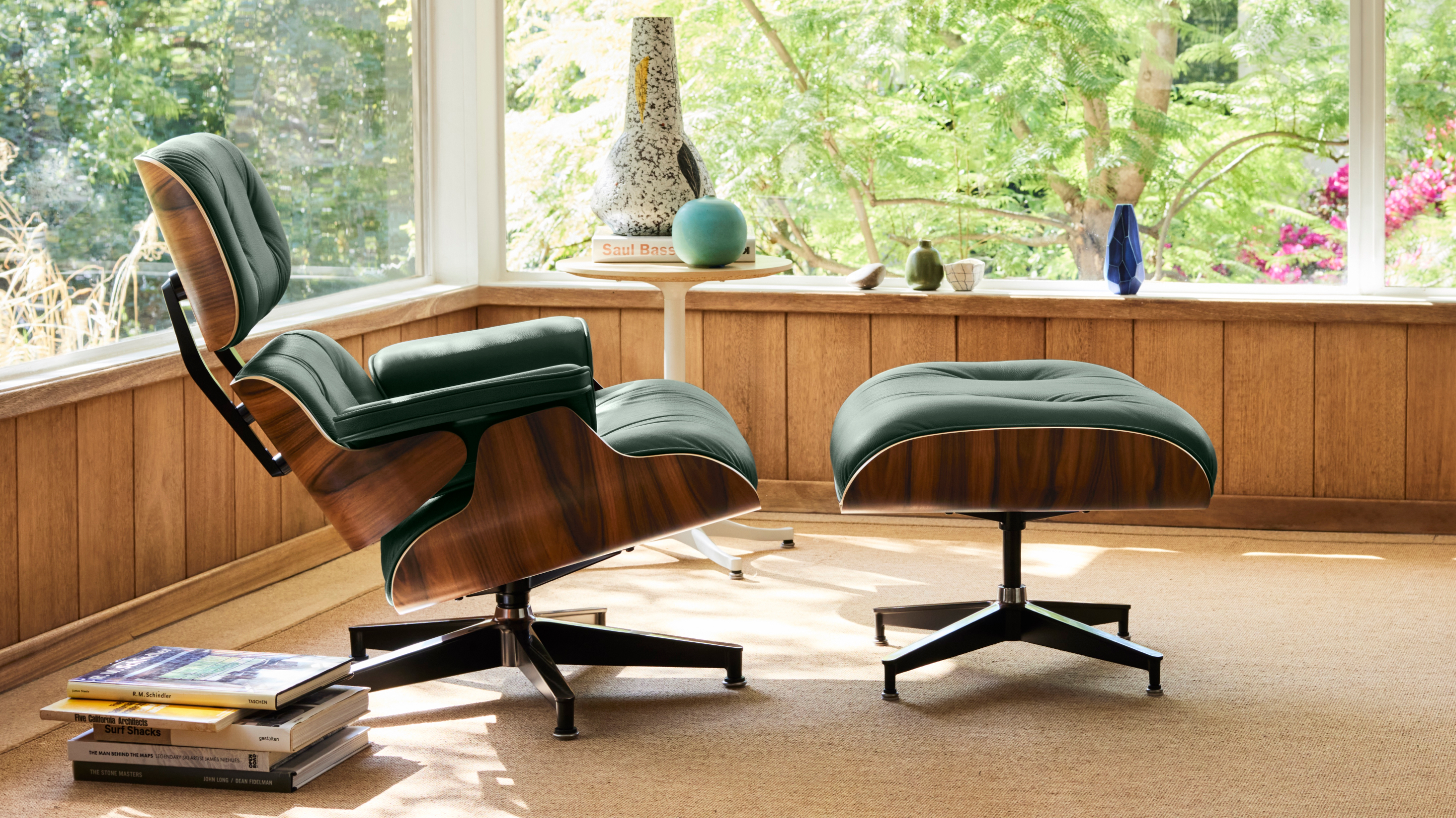 Eames Lounge Chair and Ottoman image 1