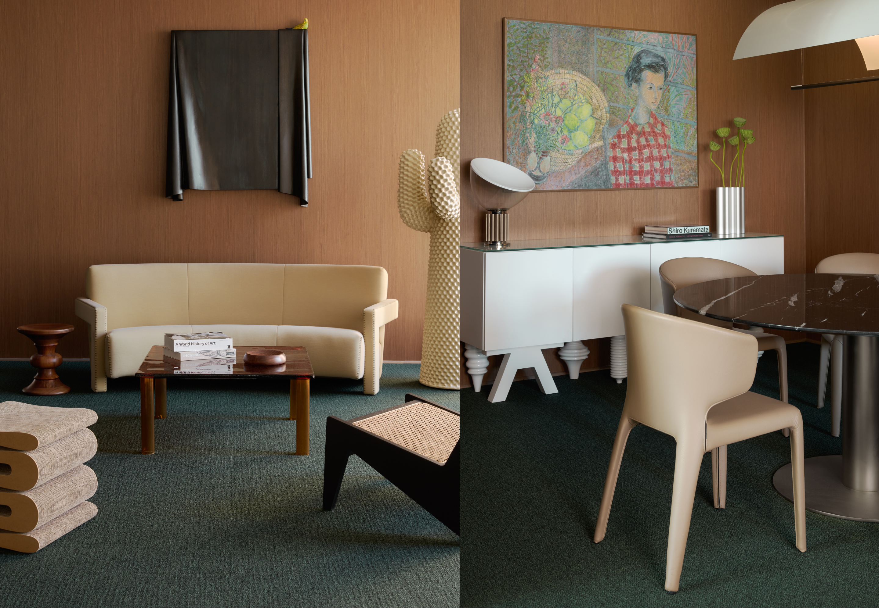 Perth workplace interior with highlighted Living Edge products