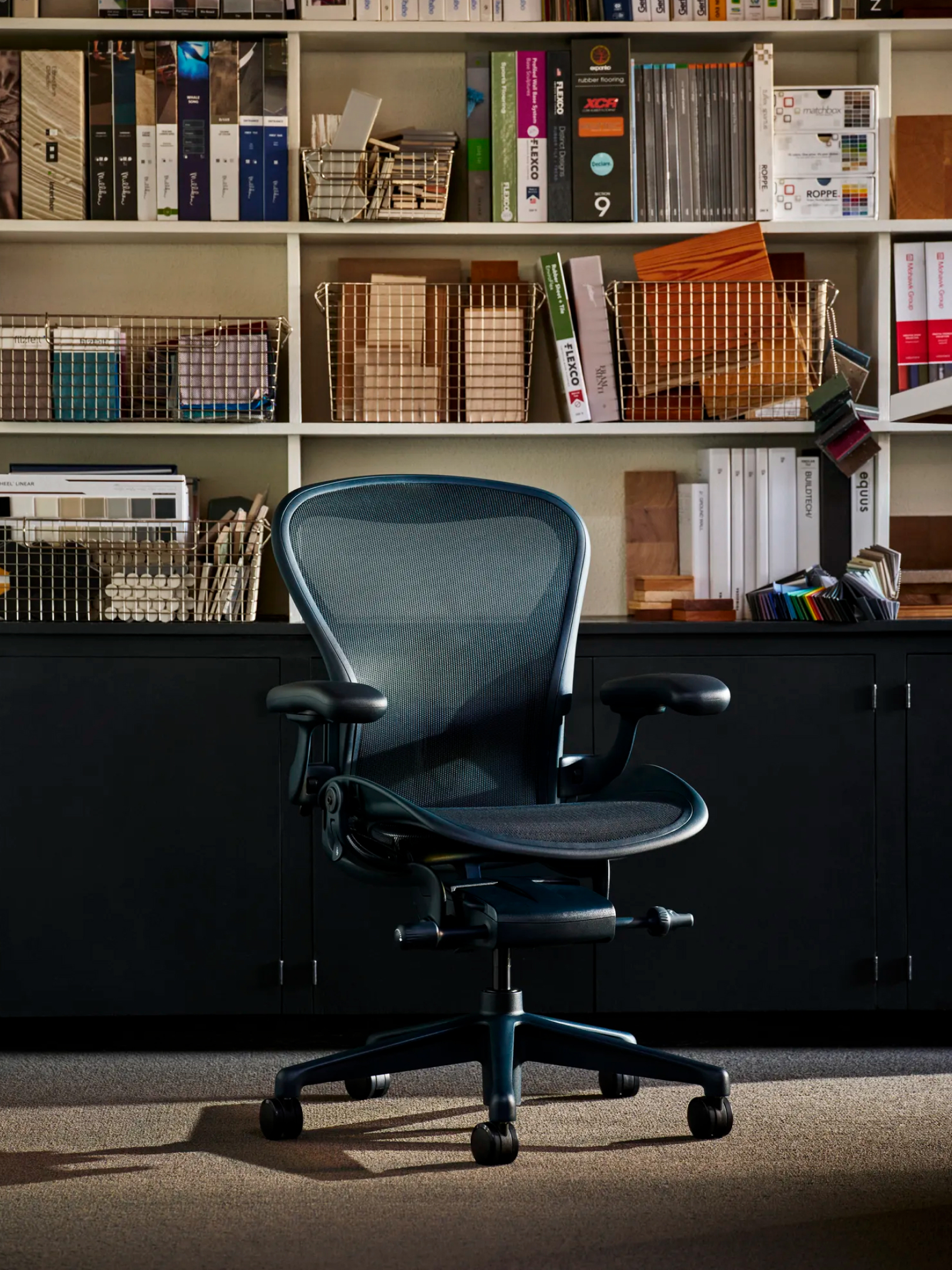 Herman Miller Aeron Chair in Nightfall
