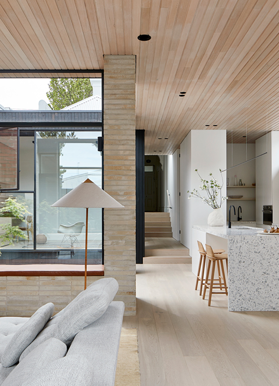 Considered Connections, Clifton Hill Courtyard House