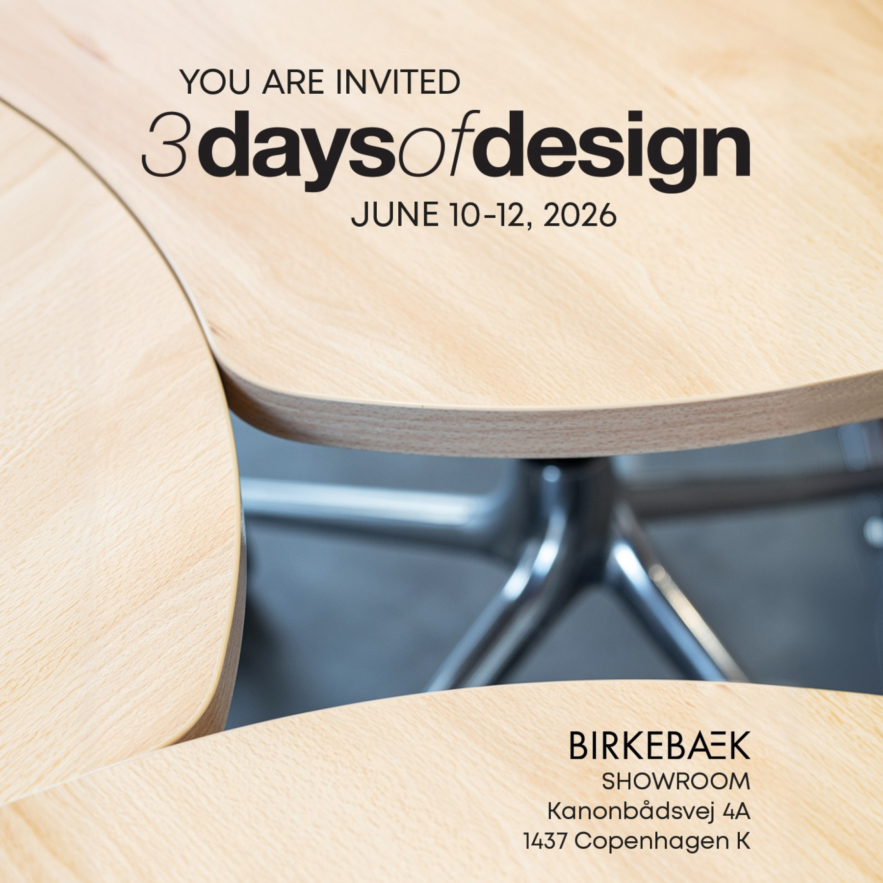 Howe at 3daysofdesign 2026