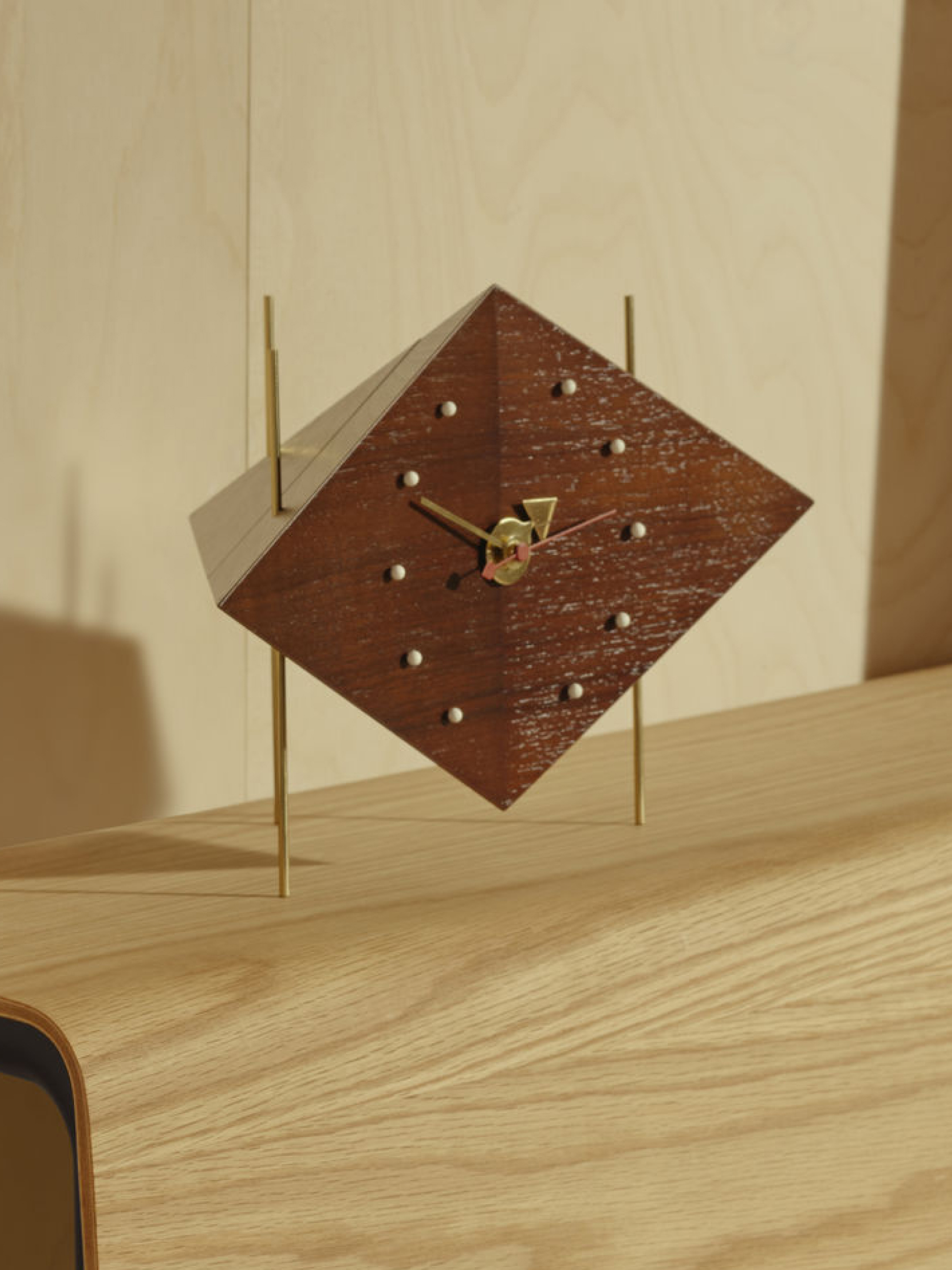 Diamond Desk Clock by Vitra