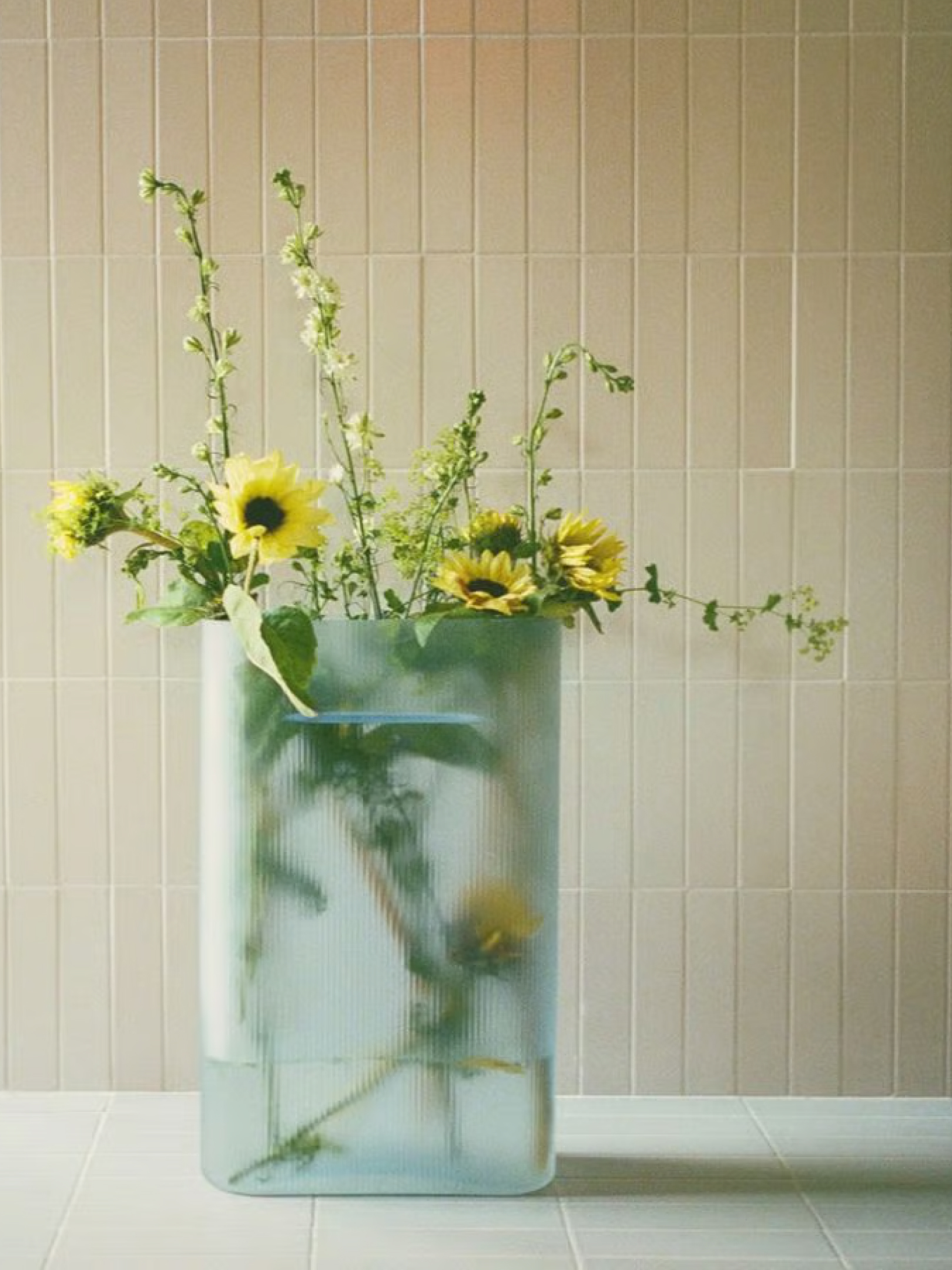 Floral arrangement in the Soundscape installation