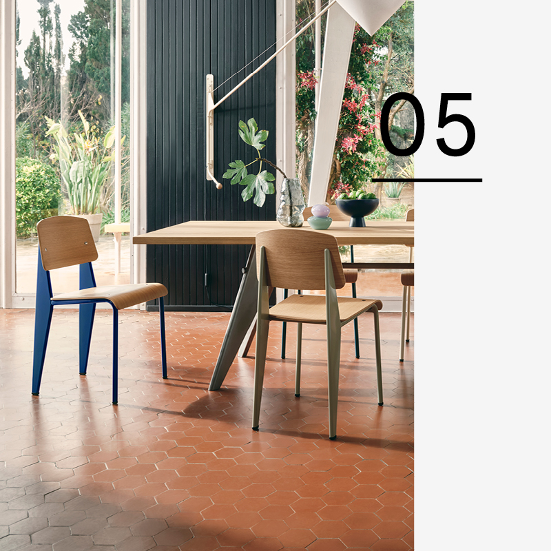 Standard Chair by Jean Prouve