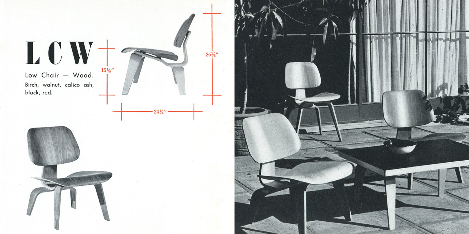 Eames LCW