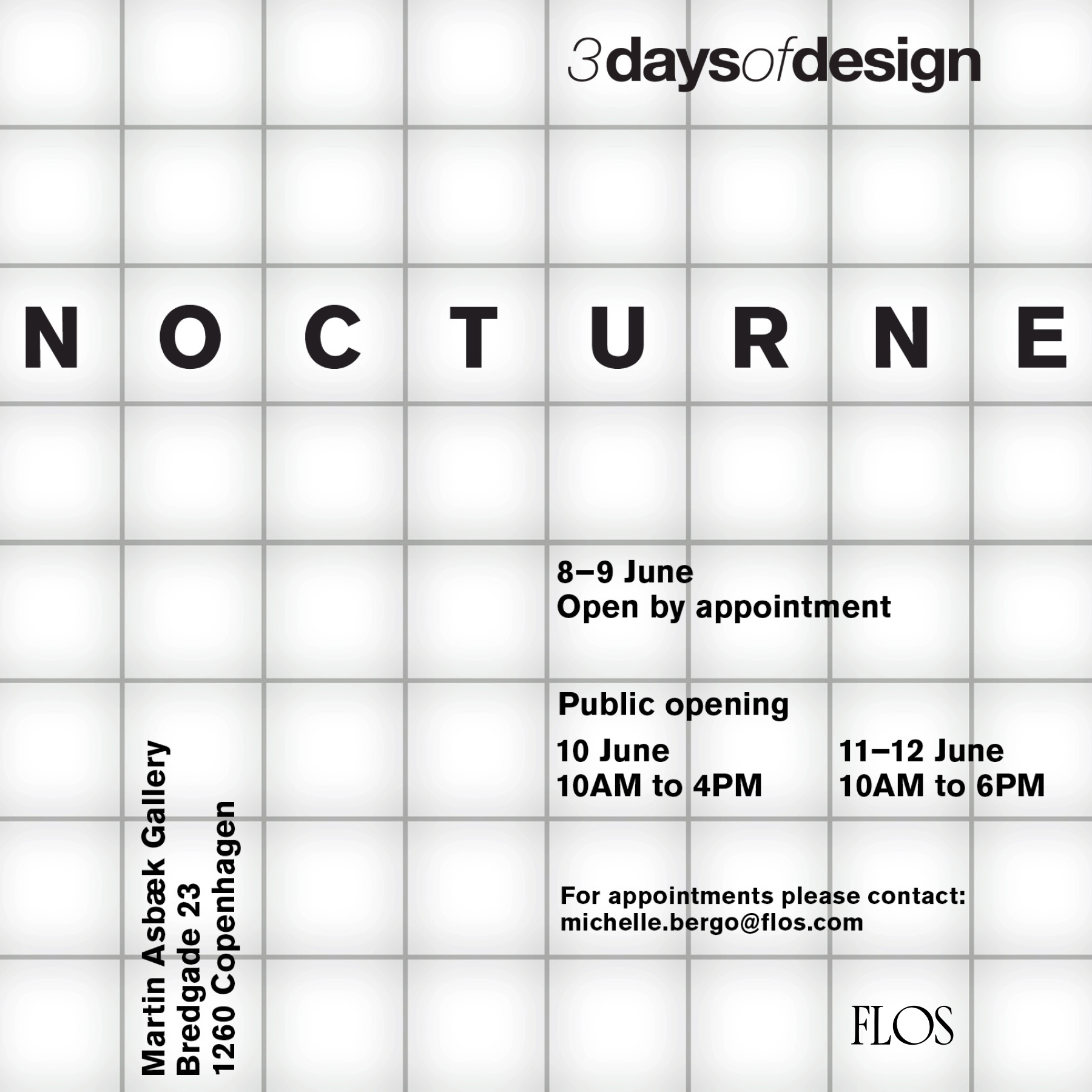 Flos Nocturne at 3daysofdesign 2026