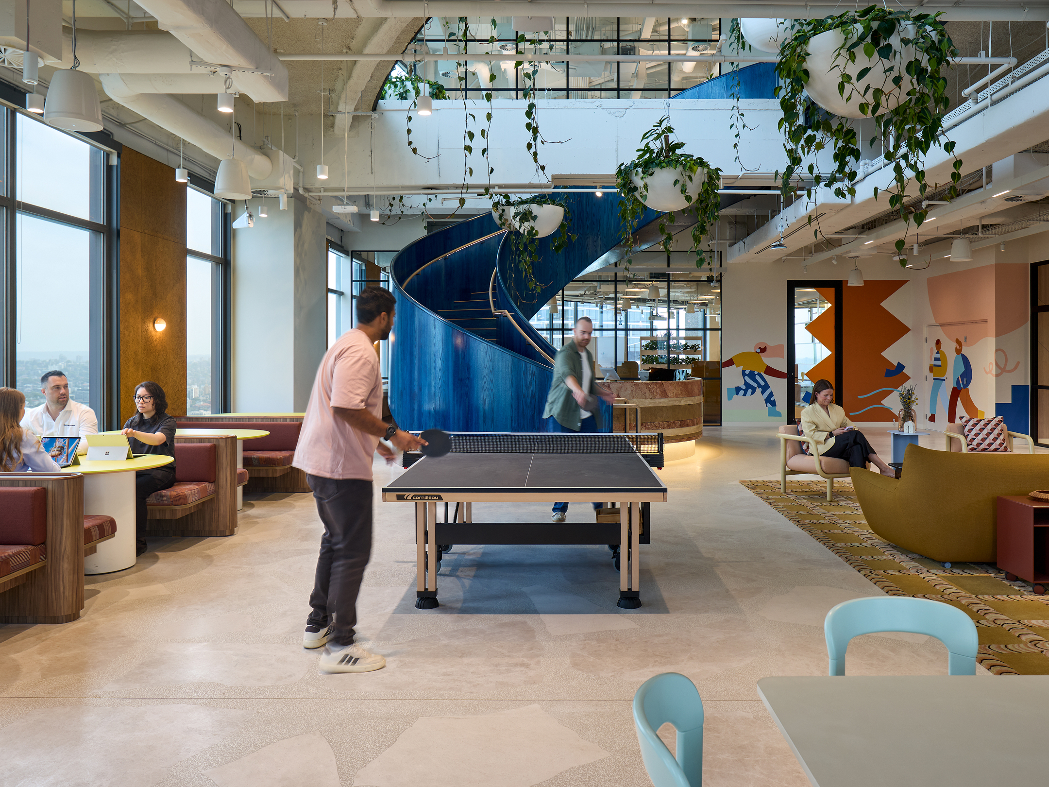 Intuit Workplace landscape interior setting